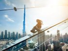 Teambuilding at the world's highest 360° infinity pool